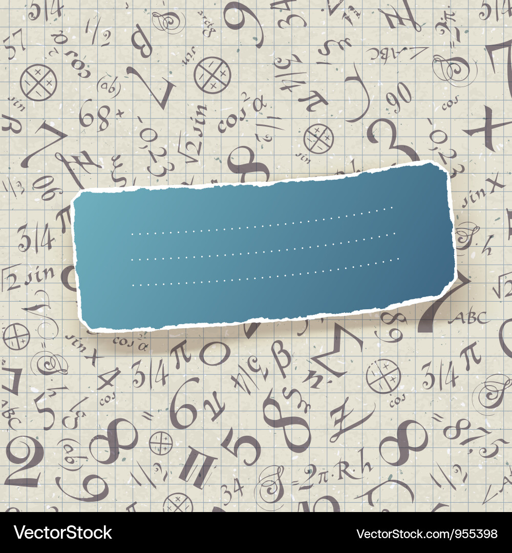 Hintergrund der Schule - Chalkboard Vektorbild