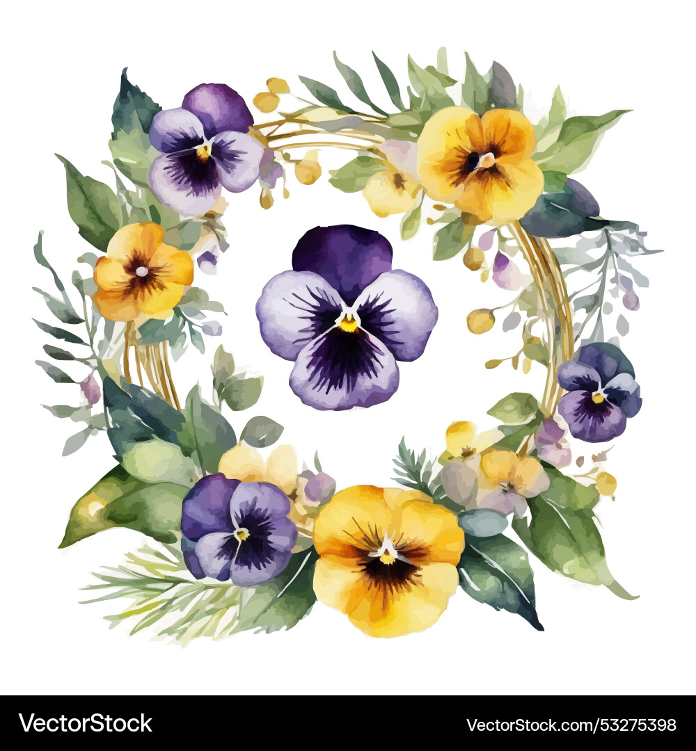 Schöne florale Aquarellrahmen mit rosa Schöne florale Aquarellrahmen mit rosa vektorbild