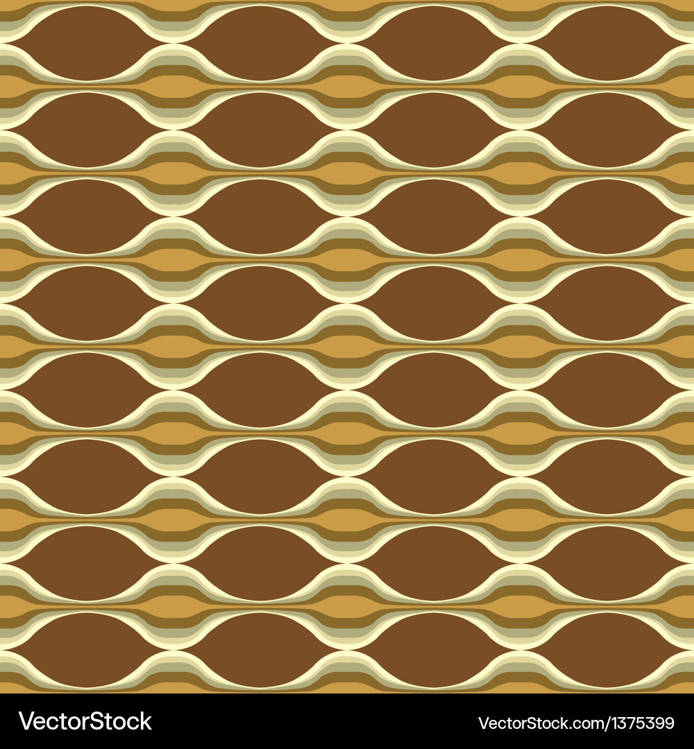 Seamless abstract wave pattern background Vector Image
