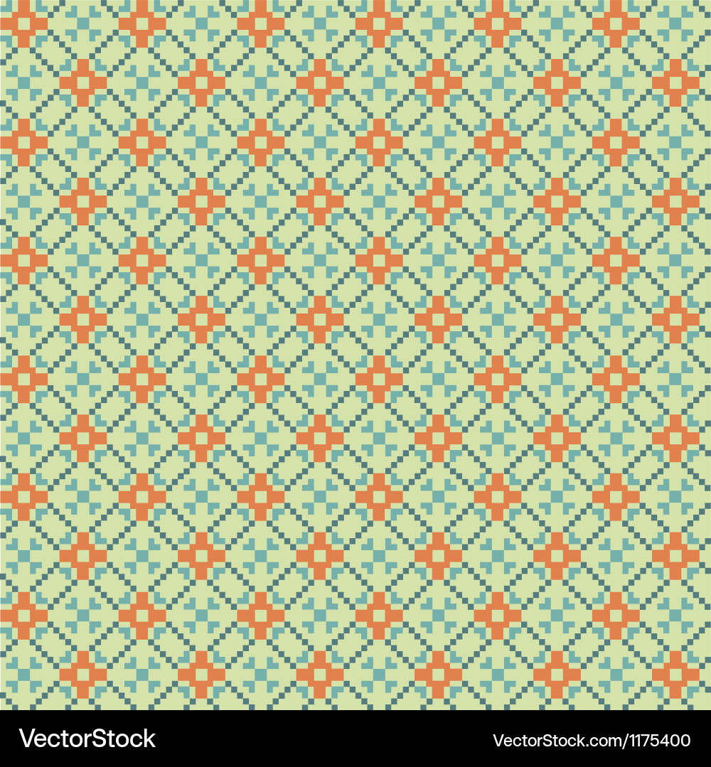 Fabric seamless pattern Vector Image
