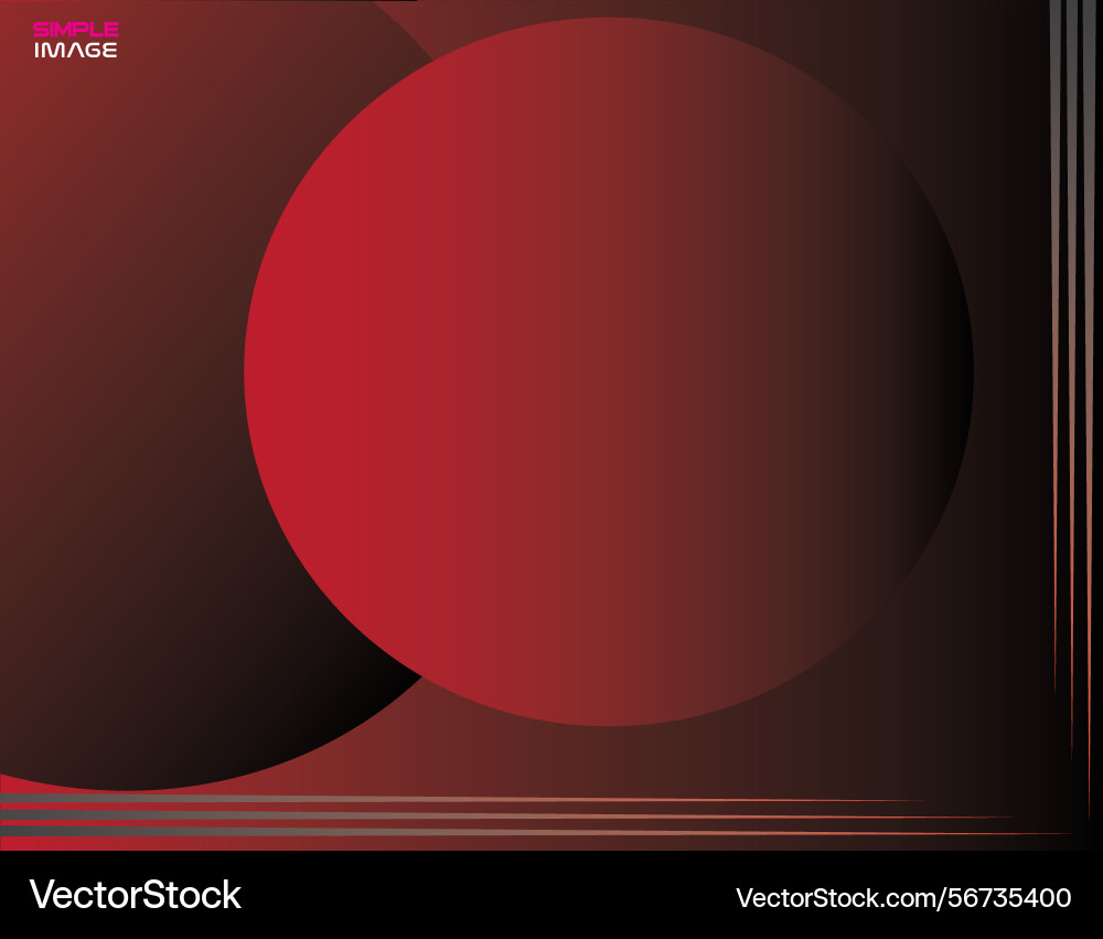 Gradient composition of red balls Gradient composition of red balls vector image