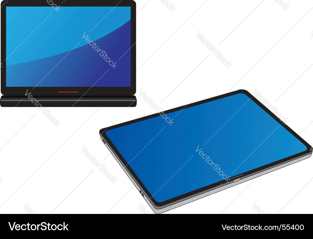 Notebook vector image
