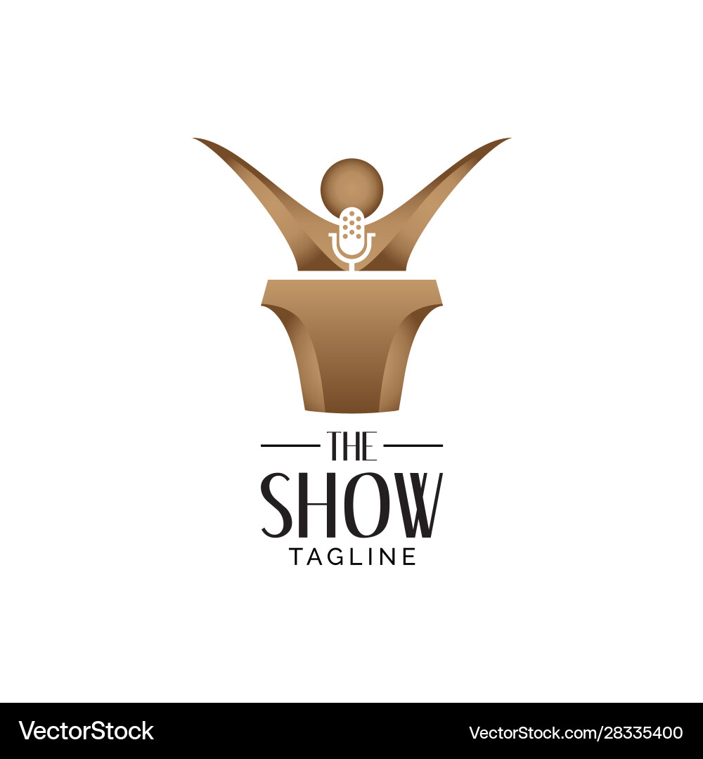 Presenter Royalty Free Vector Image - VectorStock