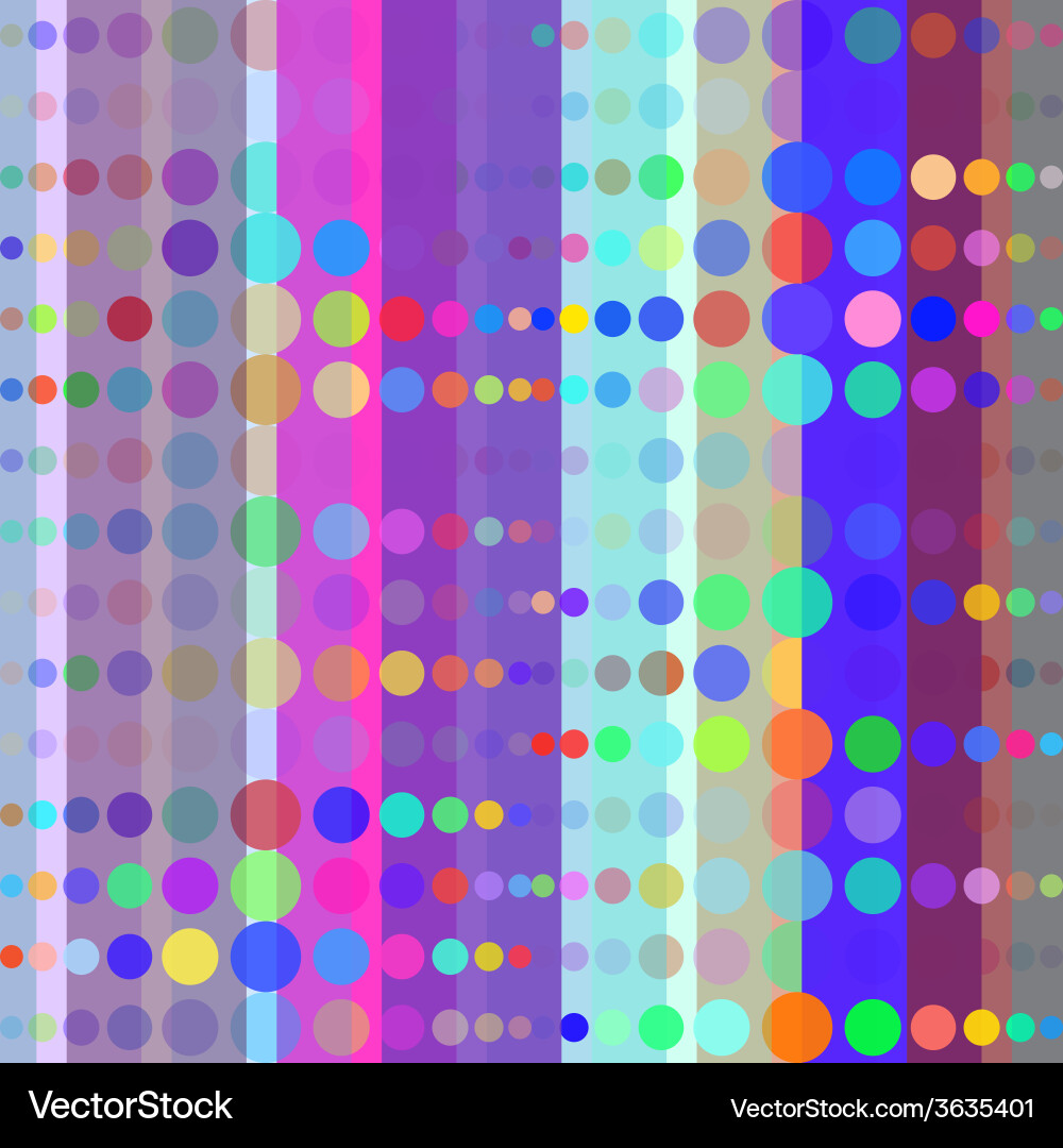 Abstract colorful retro background vector image