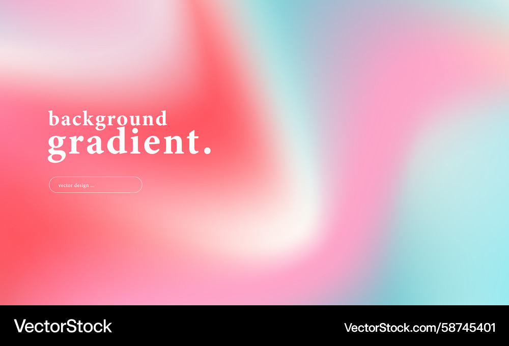 Abstract Gradient Color Splash Vector Image