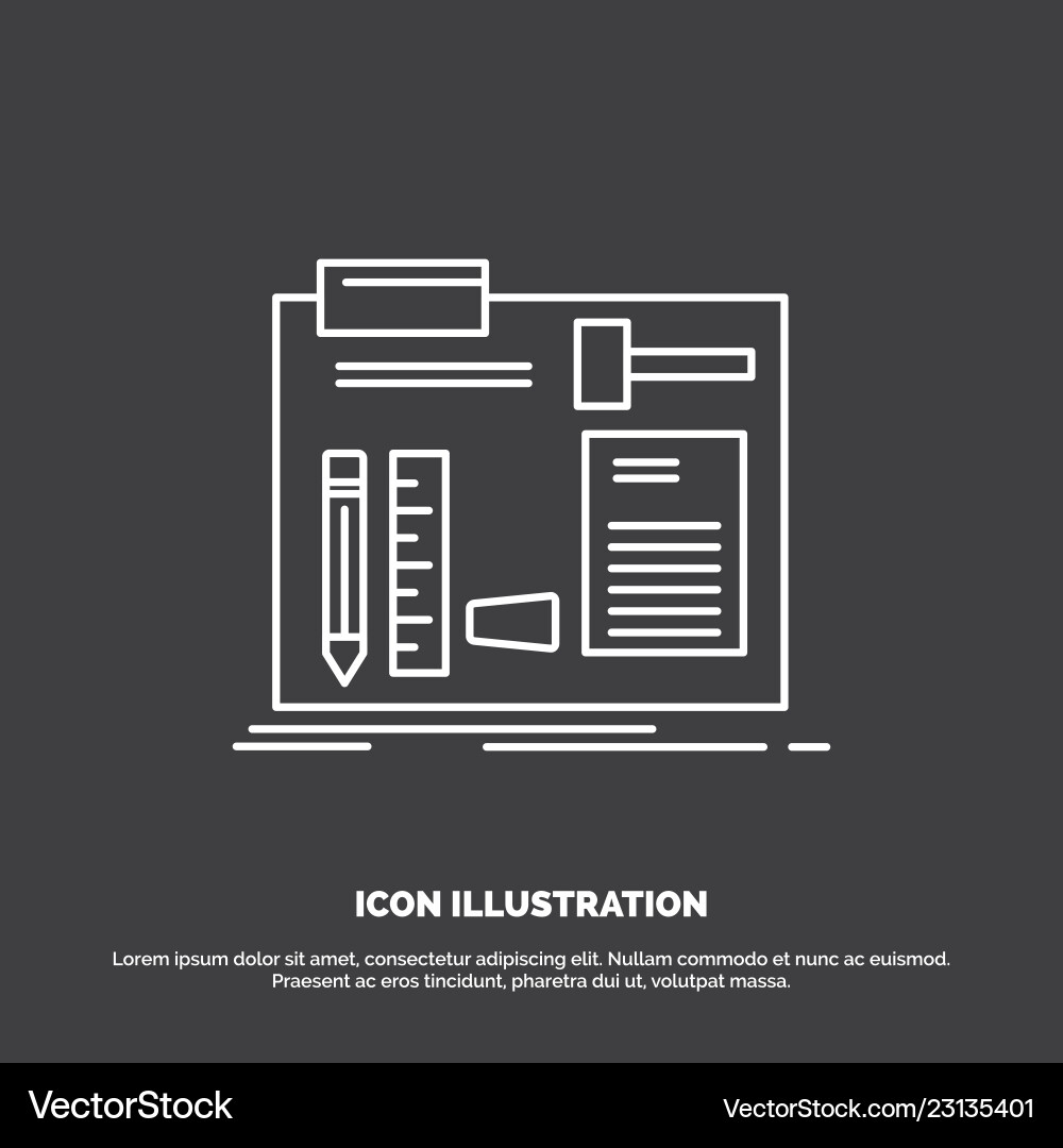 Build construct diy engineer workshop icon line Build construct diy engineer workshop icon line Vector Image
