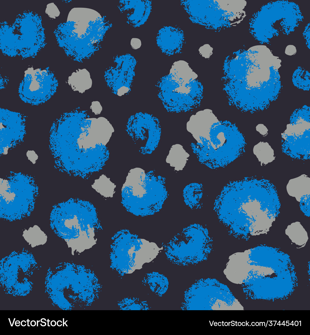 Leopard print abstract brushes and strokes Leopard print abstract brushes and strokes vector image
