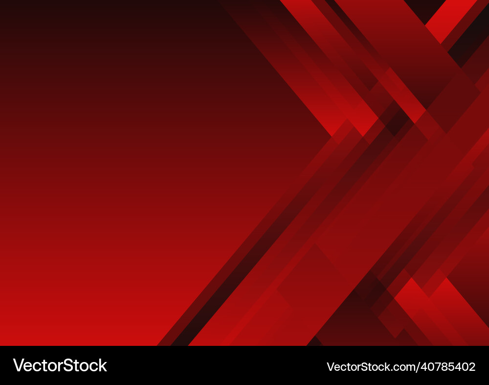 Abstract background of red and dark color Vector Image