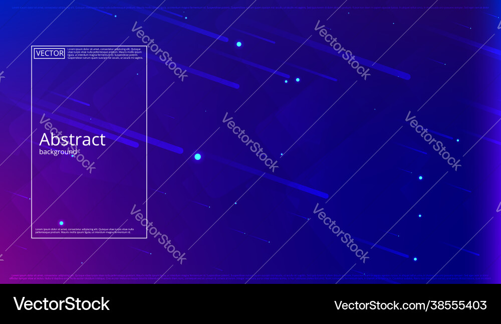 Abstract banner with gradient shapes and blur Abstract banner with gradient shapes and blur Vector Image