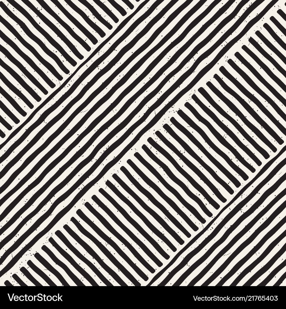 Hand drawn seamless repeating pattern with lines Hand drawn seamless repeating pattern with lines Vector Image