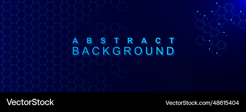 Abstract geometric with hexagons pattern Abstract geometric with hexagons pattern Vector Image