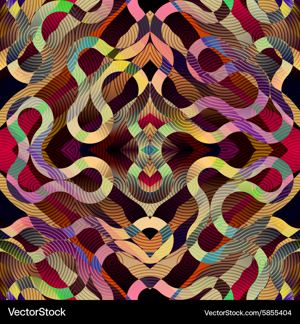 Dynamic Line Pattern Vector Image