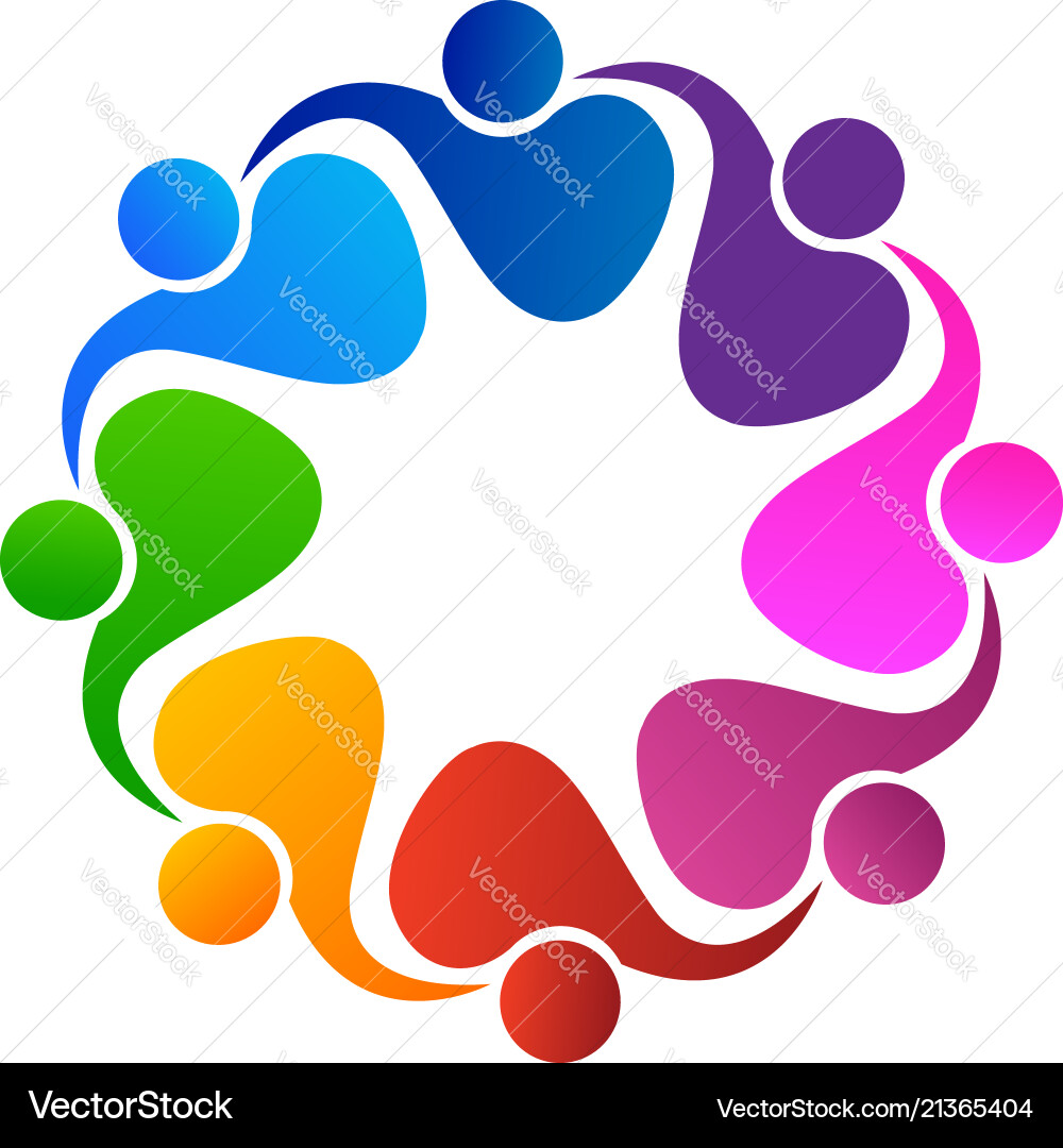 Team Collaboration and Unity vector image