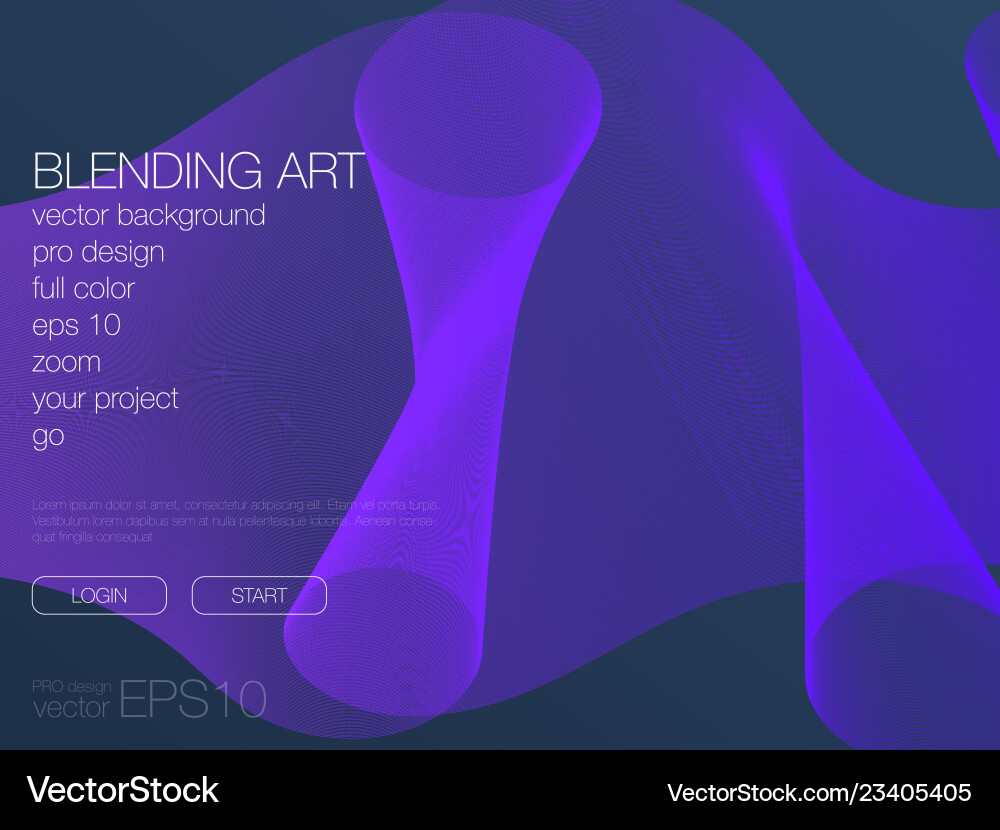 Abstract blend background template for web site Abstract blend background template for web site Vector Image
