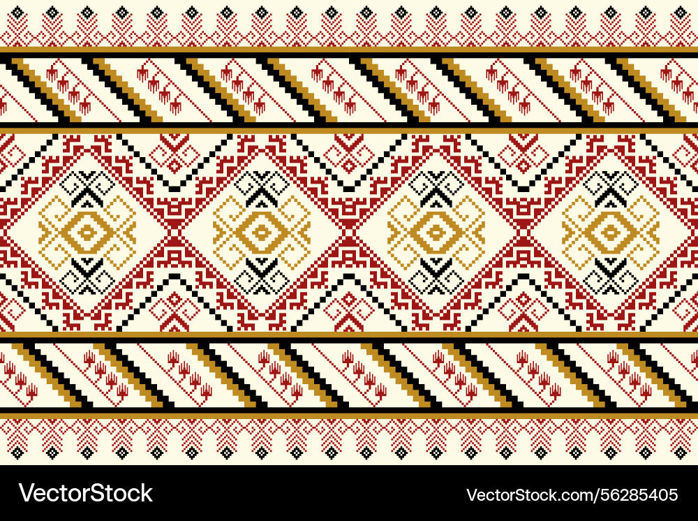 Ethnic seamless pattern Ethnic seamless pattern Vector Image