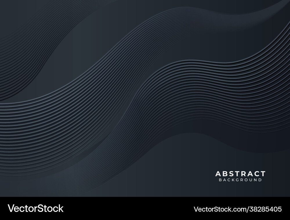 Modern abstract line curve on dark background Modern abstract line curve on dark background vector image