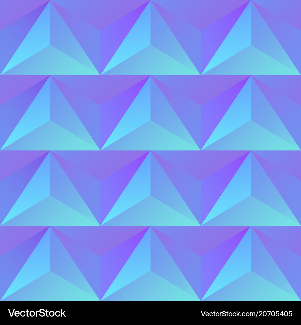 Purple color triangle seamless pattern Purple color triangle seamless pattern vector image