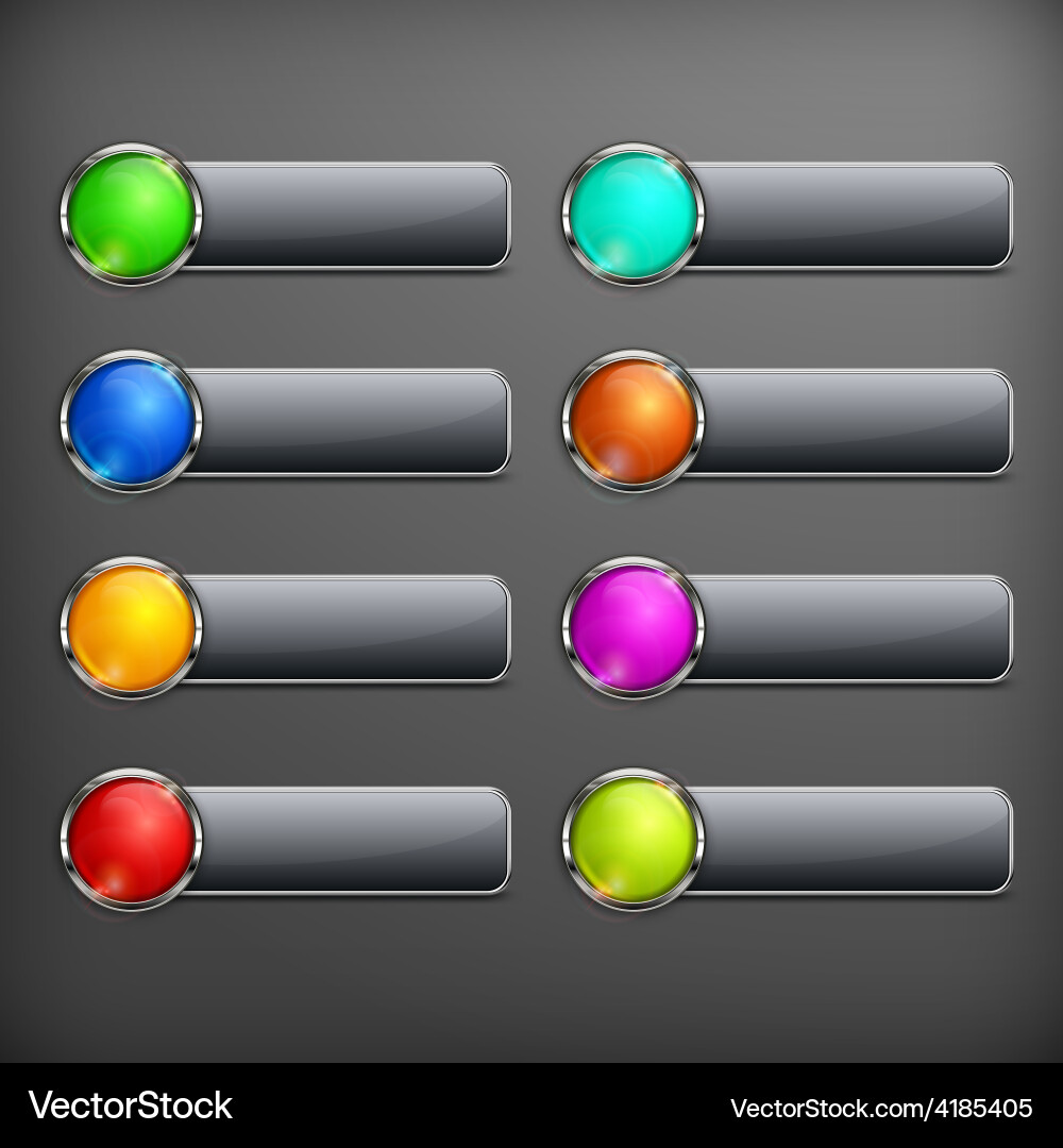 Set of design elements Vector Image