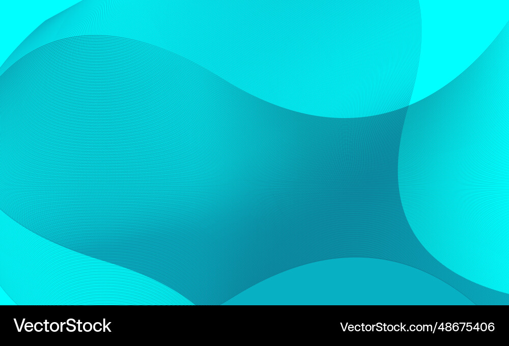 Abstract background with waves clean and f Vector Image
