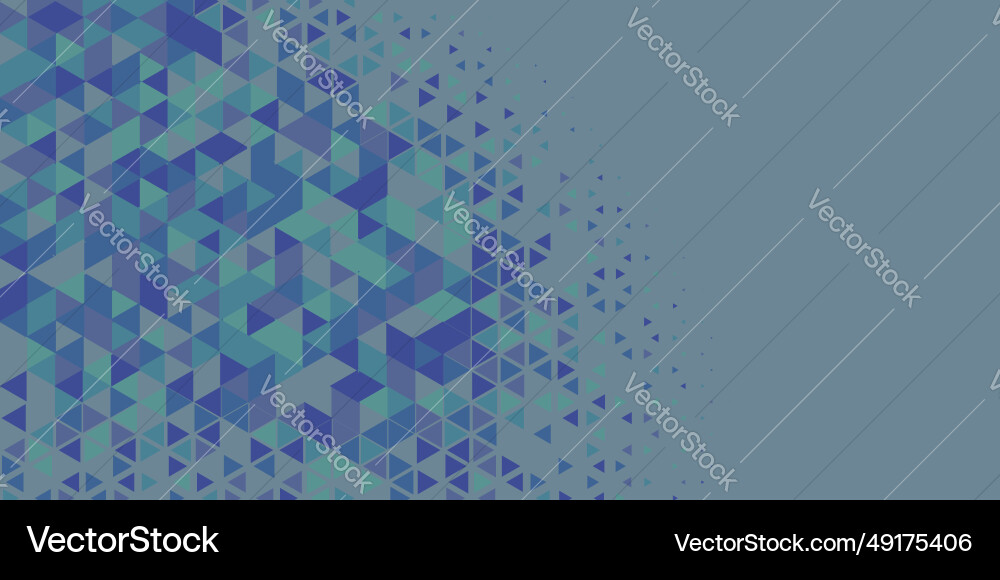 Abstract triangle colorful background Vector Image