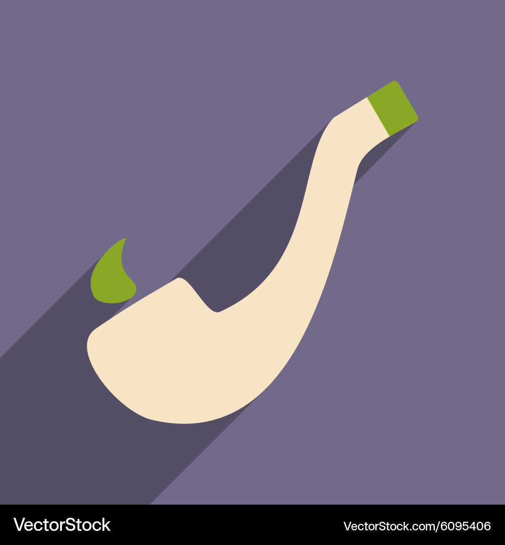 Flat with shadow icon and mobile application Vector Image
