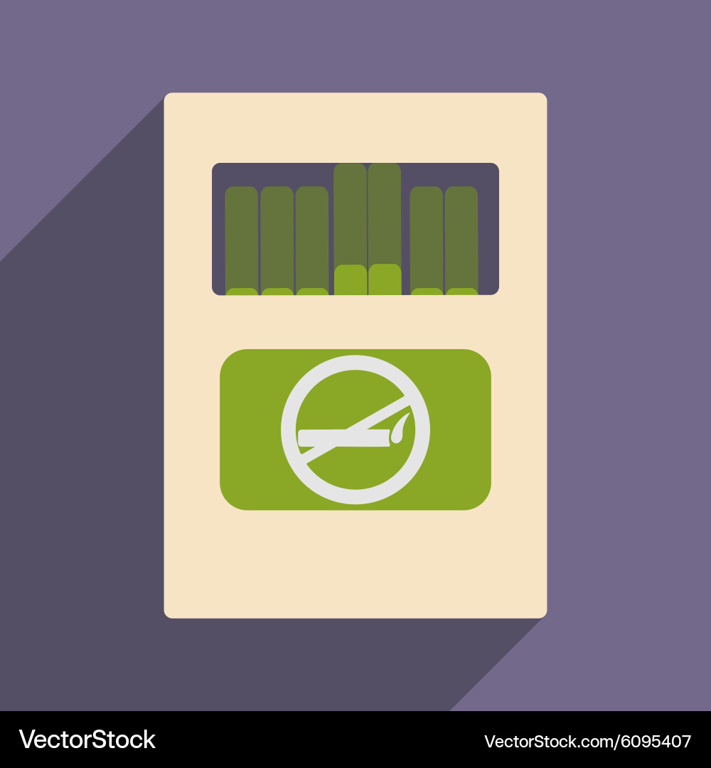 Flat with shadow icon and mobile application pack Vector Image