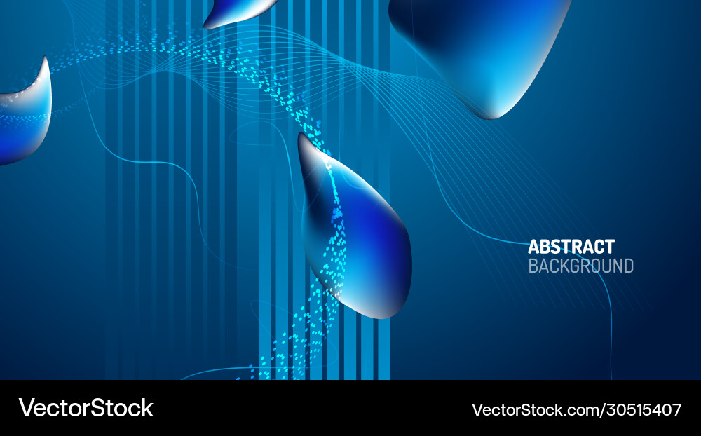 Fluid liquid color gradient background design vector image