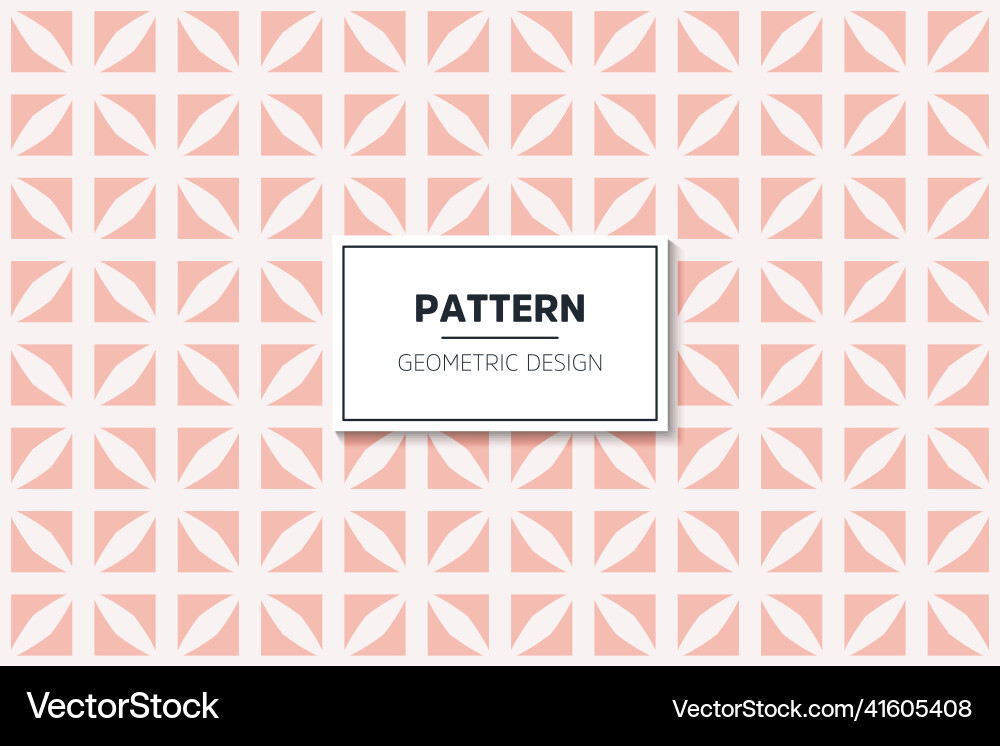 Seamless pattern with simple colorful geometric Vector Image