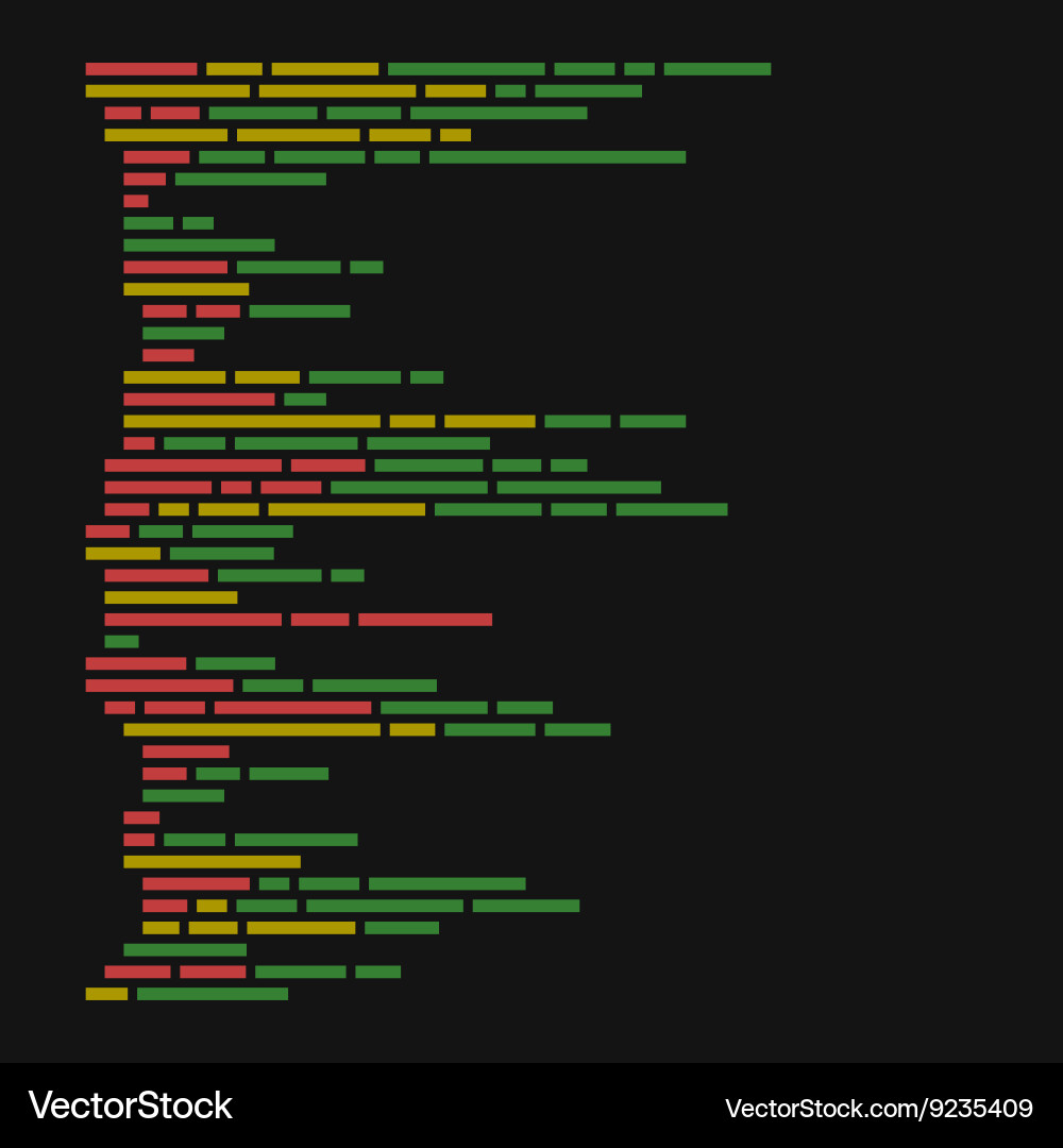 Abstract Programming Code Background vector image