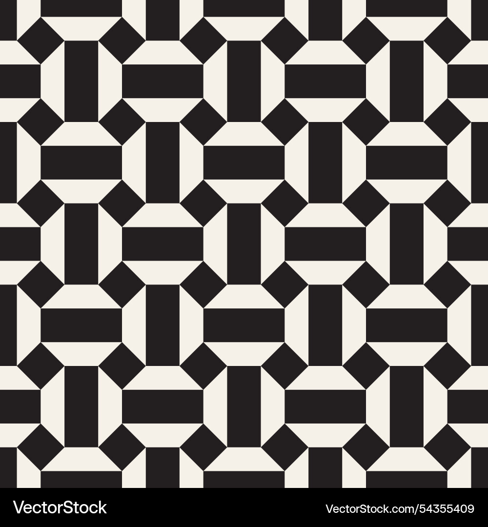 Seamless pattern repeating geometric elements Seamless pattern repeating geometric elements vector image