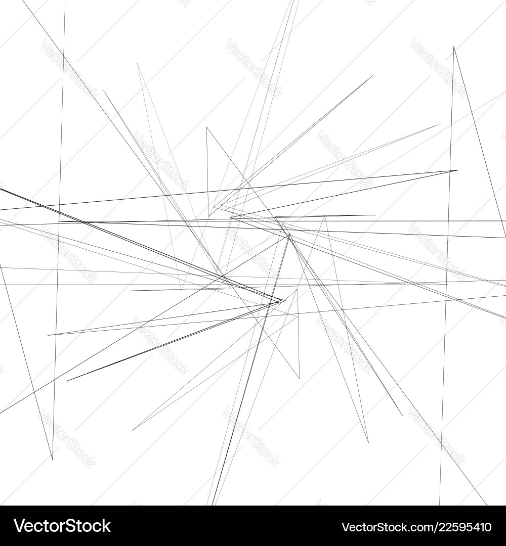 Abstract monochrome element with thin Abstract monochrome element with thin Vector Image