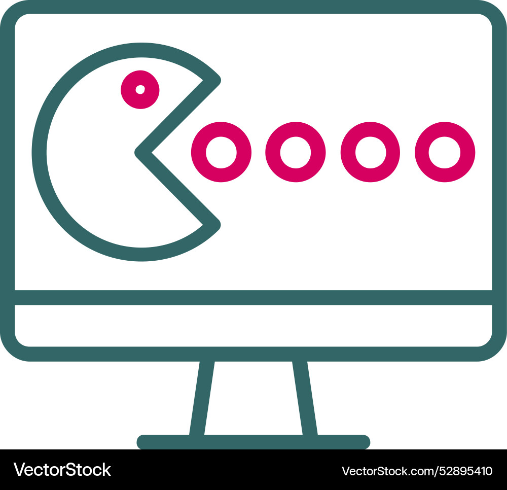 Computer game icon design Vector Image