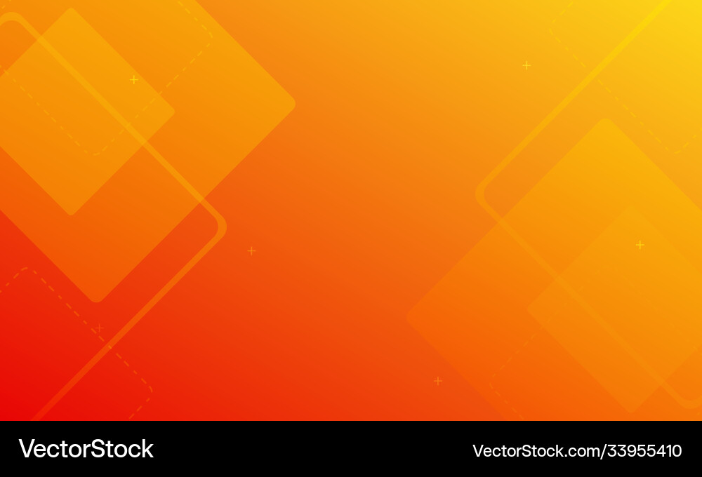 Dynamic orange background gradient abstract Vector Image