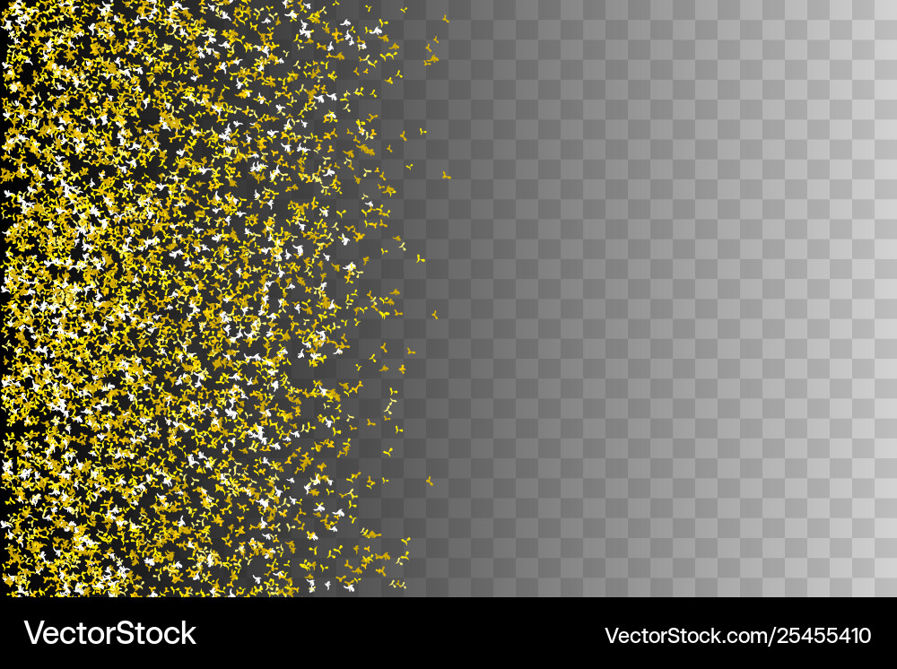 Horizontal seamless pattern confetti Vector Image