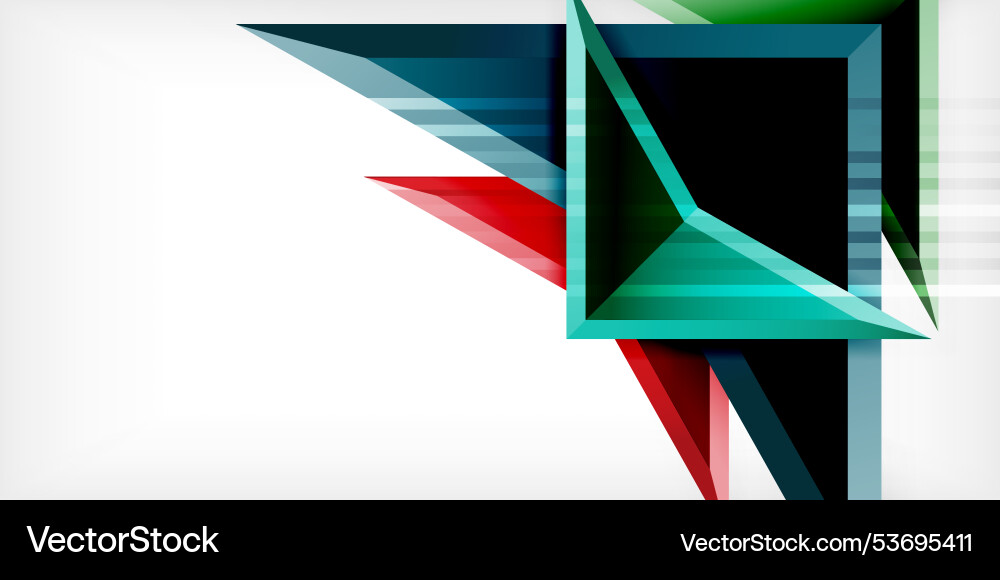 Abstract background color triangles and arrows Abstract background color triangles and arrows Vector Image
