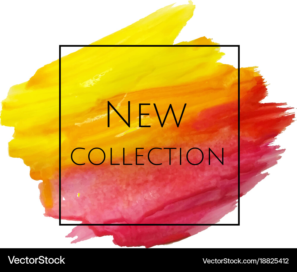 Gradient Mesh Splash Banner vector image
