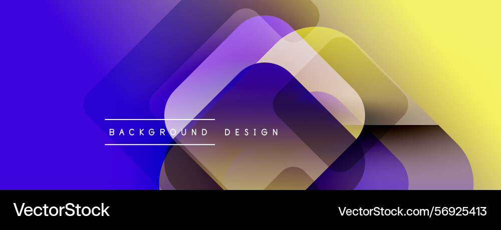 Abstract geometric shapes overlap creating Abstract geometric shapes overlap creating vector image