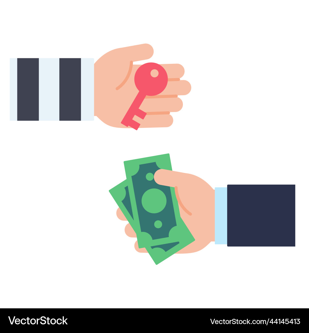 Computer with red screen the concept of ransom Vector Image