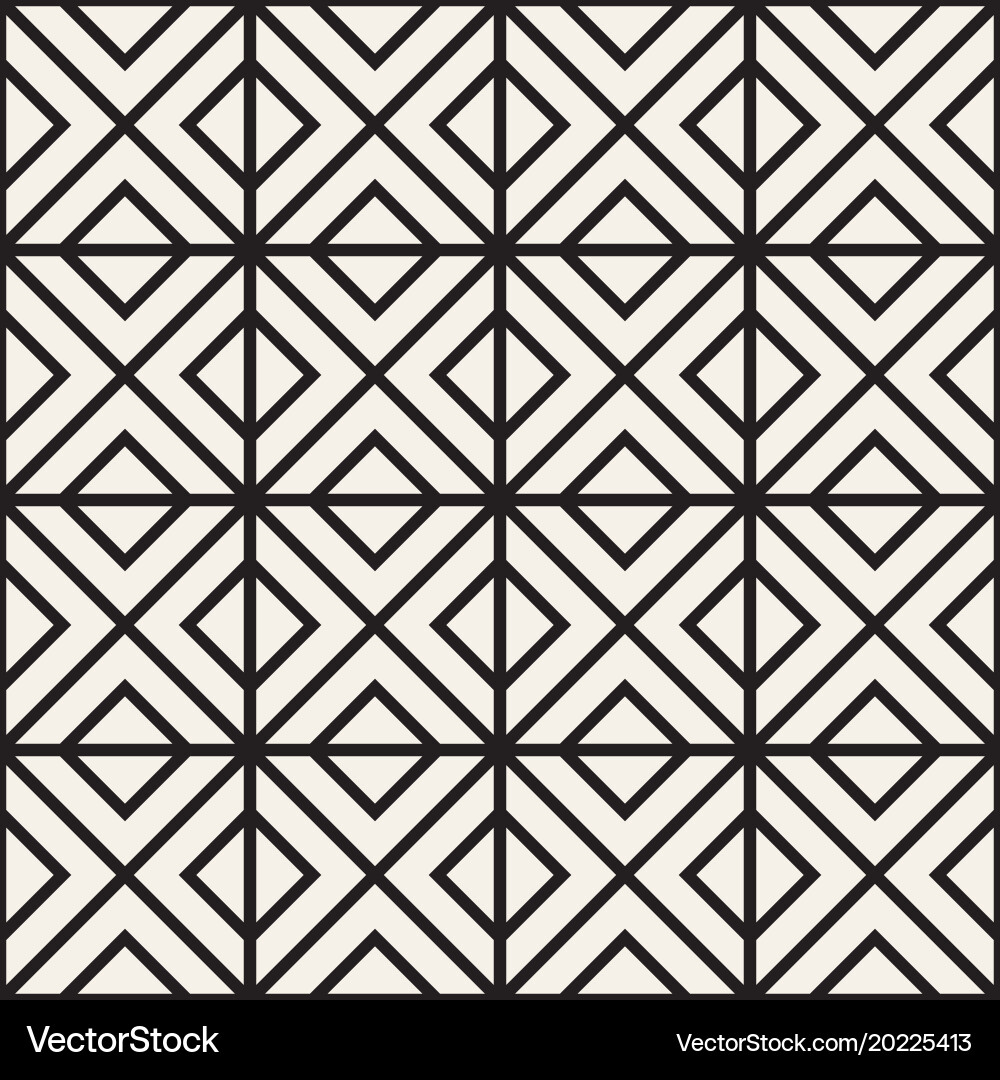 Lattice Geometric Pattern Vector Image