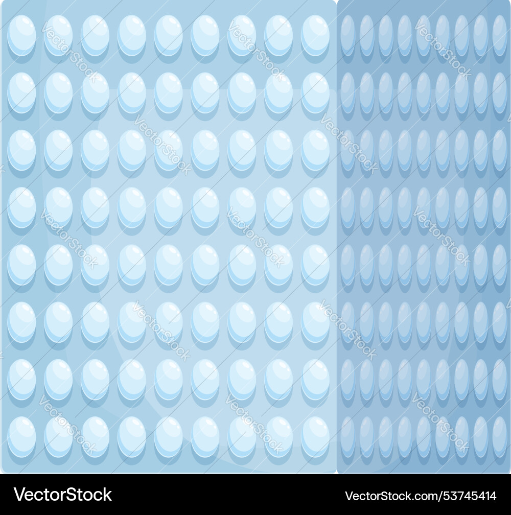 Bubble wrap protecting fragile items during Bubble wrap protecting fragile items during vector image