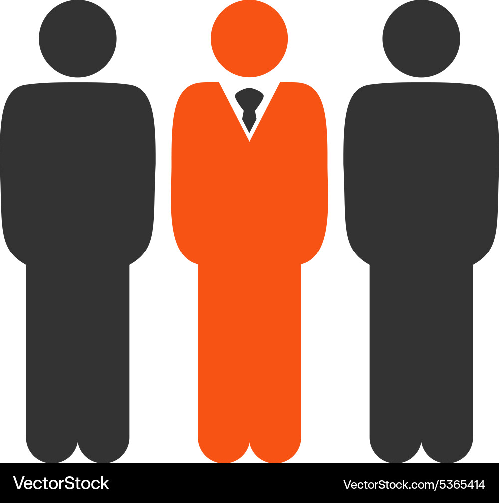 Management-Ikone von Business-bicolor-Set Vektorbild