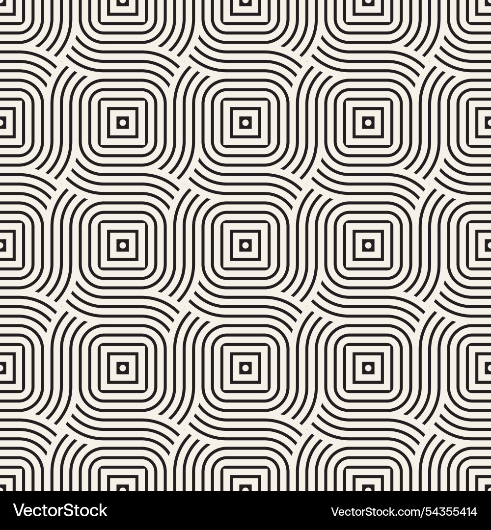 Seamless pattern repeating geometric elements Seamless pattern repeating geometric elements vector image