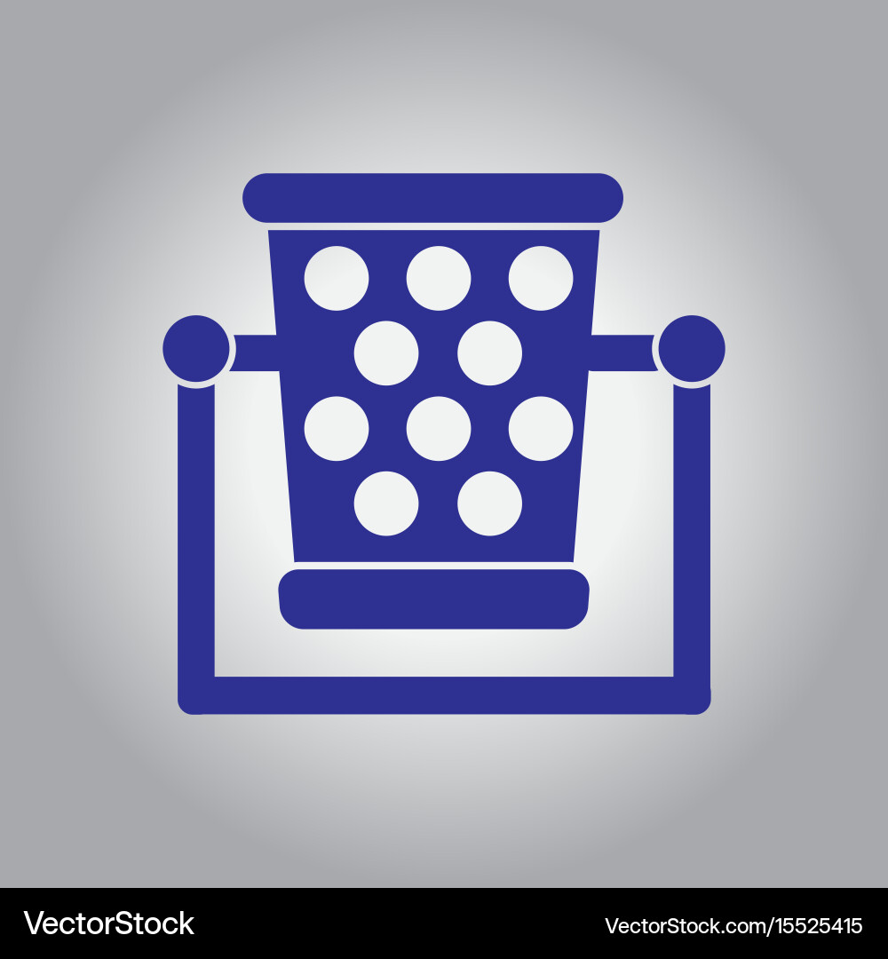 Garbage bin Vector Image