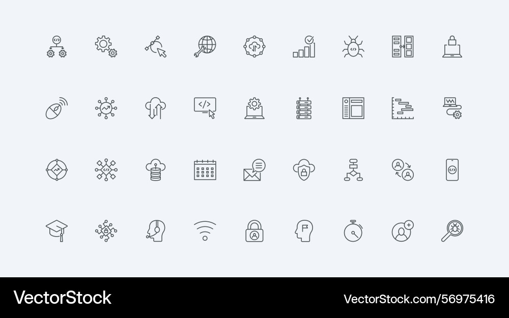 Development of software mobile application Development of software mobile application vector image