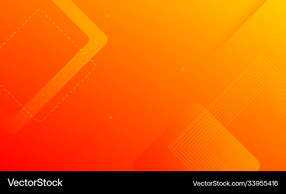 Dynamic Orange Gradient Abstract Background Vector Image