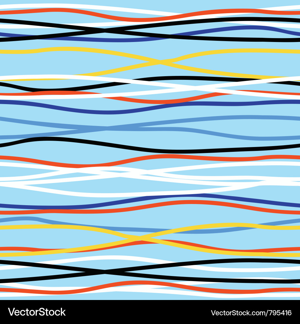 Dynamic Wave Pattern vector image