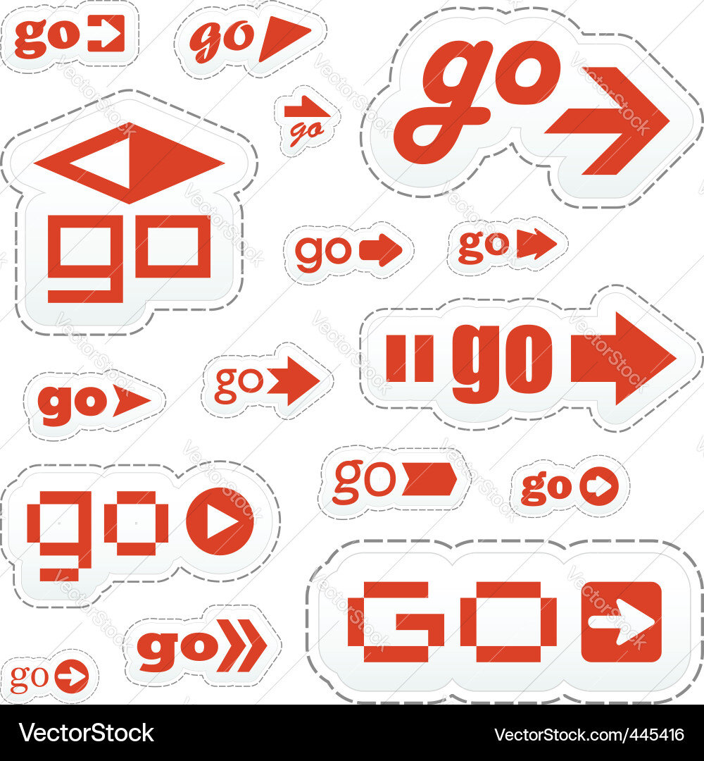 Go Vector Image