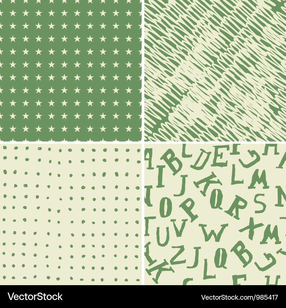 Modern Abstract Repeat Pattern Vector Image