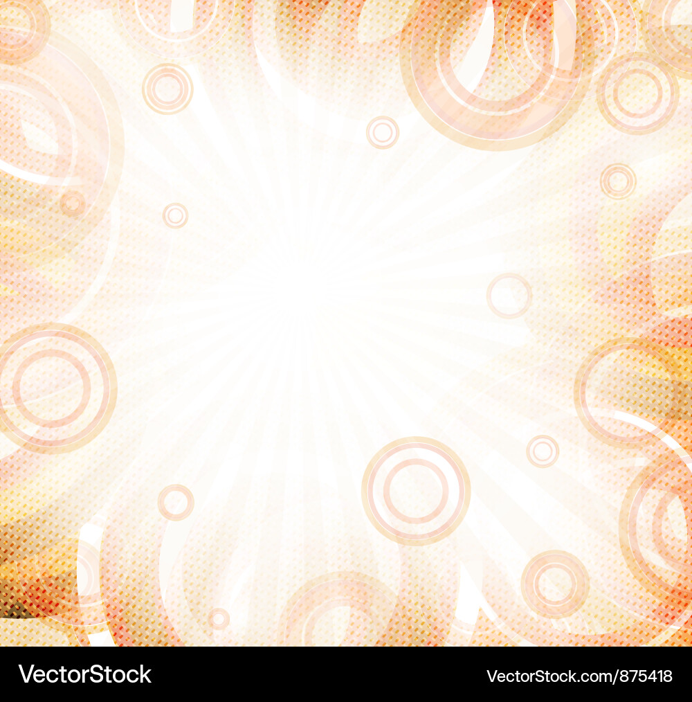 Retro abstract background Vector Image