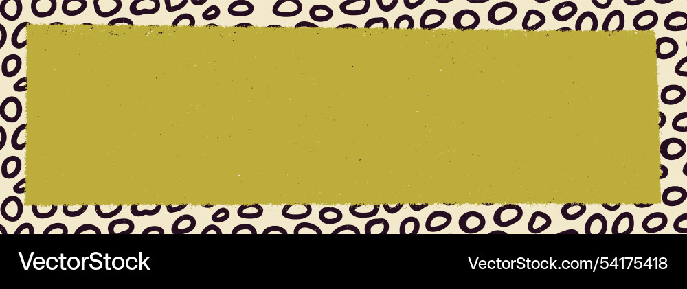 Rustic rectangle with grunge torn edges Rustic rectangle with grunge torn edges vector image